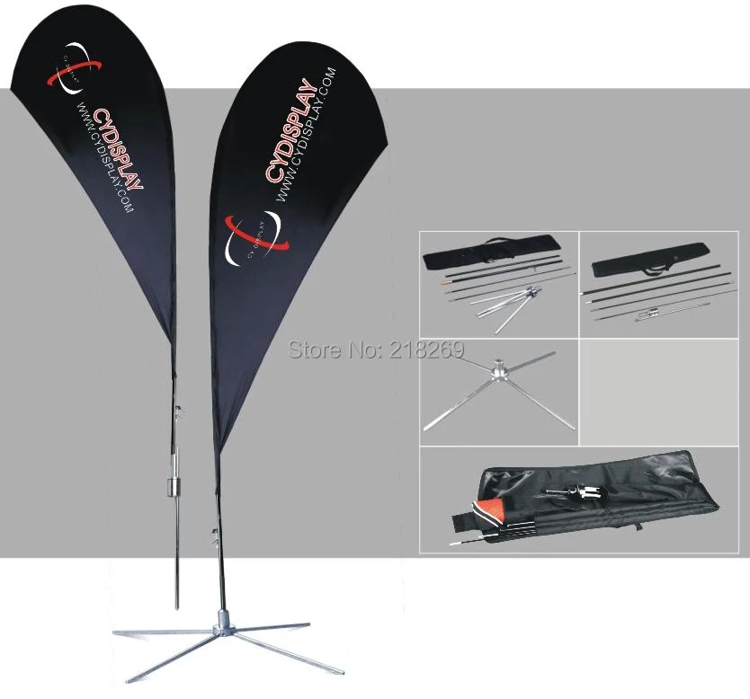 

Custom print wing flags, Feather flag,two-sided print teardrop flag, XXL size,3.6m tall Teardrop banner,5pcs/lot, free shipping