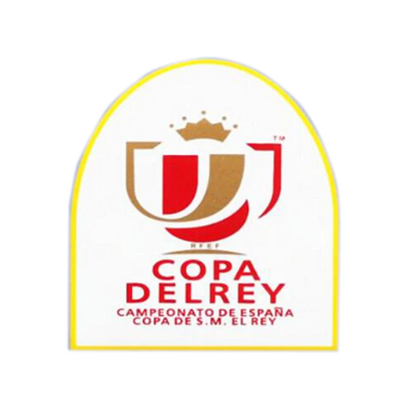 Высокое качество Copa del Rey Supercopa de Espana футбольные нашивки Значки для печати Жетоны