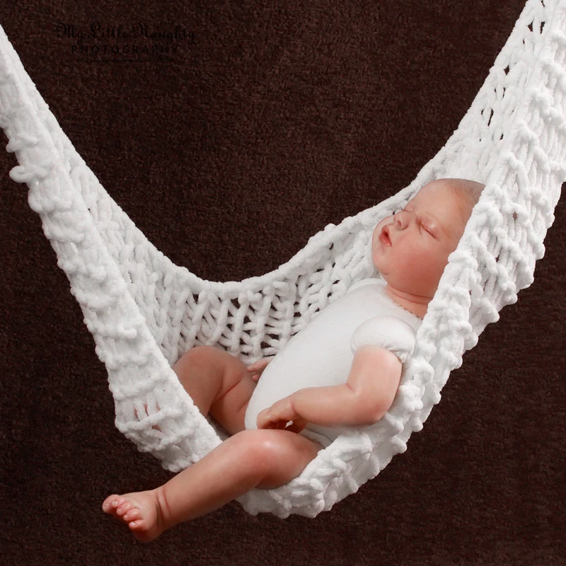 

Safe Baby Handmade Portable Bed Indoor Outdoor Hanging Seat Garden Swing Baby Small Swing Hammocks Children Photographic Props