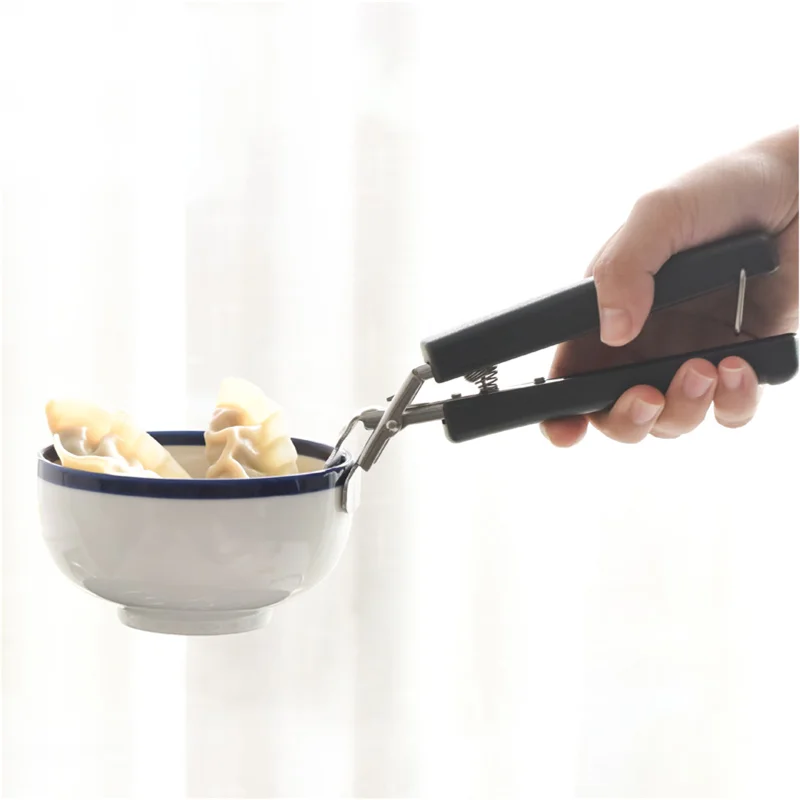 Hot Bowl Dish Holder Clamp Pot Gripper Clip Hot Plate Anti Scald Bowl