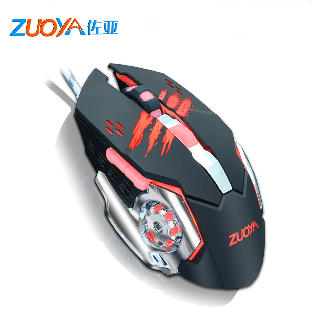 

Gaming Mouse LED USB Optical 6 Button Wired gamer Mice For Pro laptop desktop game Computer dropshipping