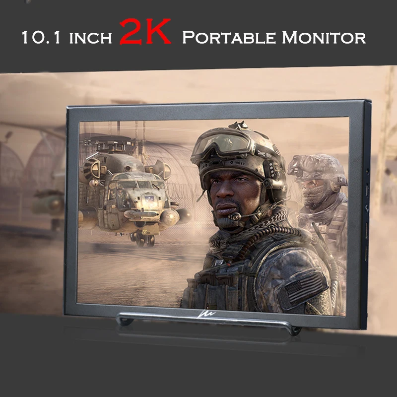 10 дюймов, 2 K 2560*1600 HDMI USB 5 V Питание Портативный IPS Display для Ps4 Pro переключателем для ноутбука ПК Встроенный Динамик настенный кронштейн для телевизора