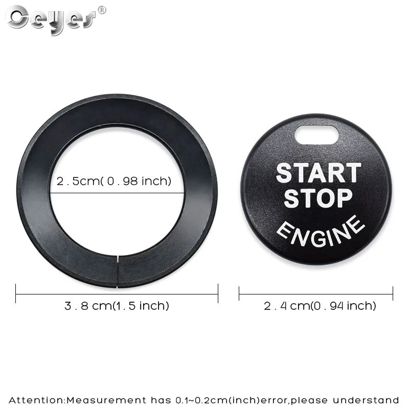 Car Start Engine Button Key Ring for NISSAN (10)