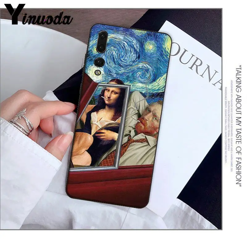 Van Gogh Mona Lisa Girl Pearl Earring Art