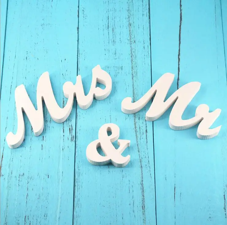 Свадебные вечерние аксессуары Mr & Mrs свадьба знак ПВХ украшения Mariage свадебные