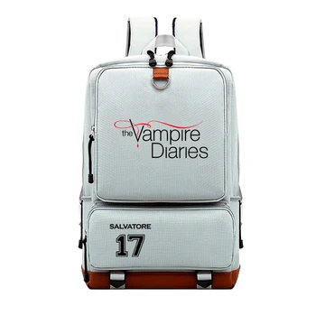 

Cool The Vampire Diaries Backpack Boys Girls Mens Women Book Bags Teens Students School Rucksack Travel Laptop Casual Knapsack