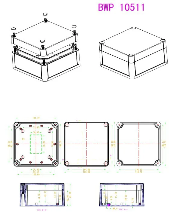 waterproof electronics enclosures  (1)