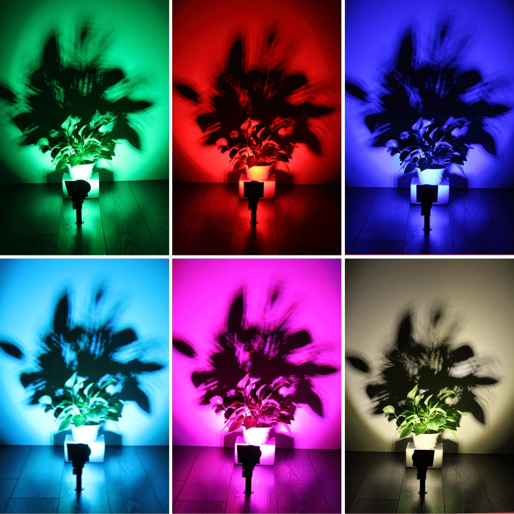 2 PCS Solar Spotlights 7 LED Outdoor Color Changing Landscape Lights4