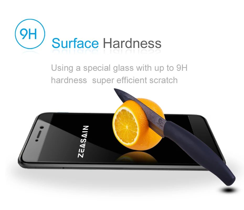2 Pack Original ZEASAIN 9H 2.5D Full Cover Tempered Glass Screen Protector For Huawei P8 Lite P8Lite 2017 Safety Glass Film (13)
