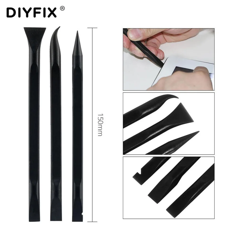 DIYFIX 19 in 1 Phone Opening Repair Tools Kit Precision Screwdriver Set Spudger for MacBook Mobile Phone Tablet PC Hand Tool Set - Image 5