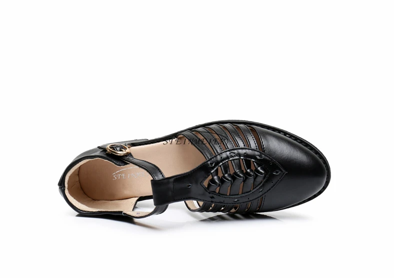 Из натуральной коровьей кожи; женские сандалии, плоская обувь Дизайнерские винтажные туфли ручной работы женские туфли-оксфорды черного, серого, коричневого цветов, 11(США