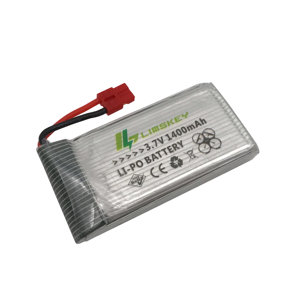 3,7 V 1400 mah Lipo батарея 1S для Syma X5HC X5HW X5UW X5UC RC Quadcopter запасные части 3,7 V батарея RC камера Дрон запчасти