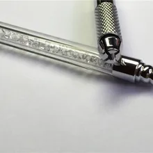 5 шт./партия новейшая белая 110 мм кристальная Татуировка ручка-держатель игл для постоянного макияжа