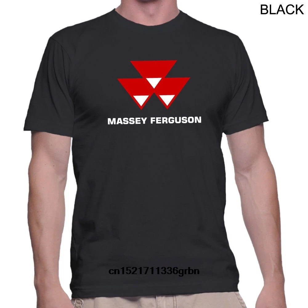 

Men T shirt Massey Ferguson Tractors Black funny t-shirt novelty tshirt women