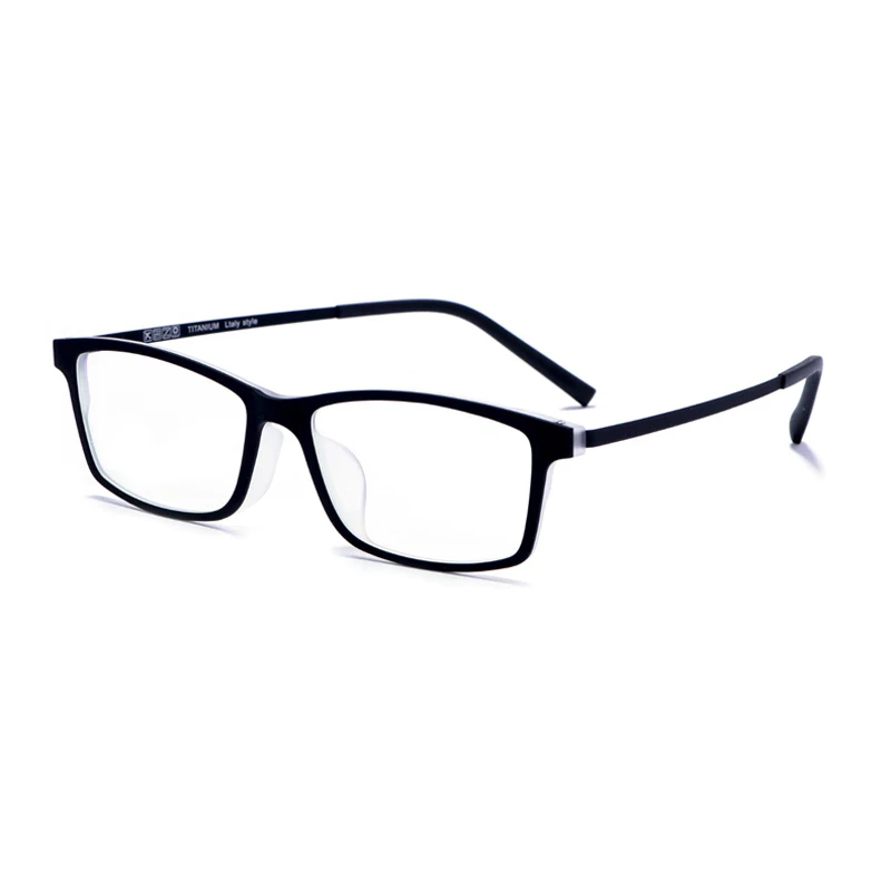 Handoer, полуоправа, оптическая оправа для очков, для мужчин, очки, очки, оптическая оправа по рецепту, гибкая TR-90, очки - Цвет оправы: 2097 Black and White
