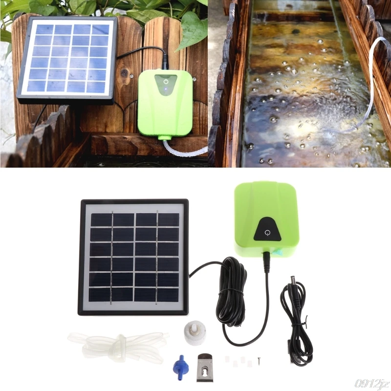 Elrincondelamichi 安い ソーラー充電人工肺エアーポンプ酸素エアレーター用水族館水槽魚 水生ペ ット用品 C93u ドロップシップ オンライン 価格