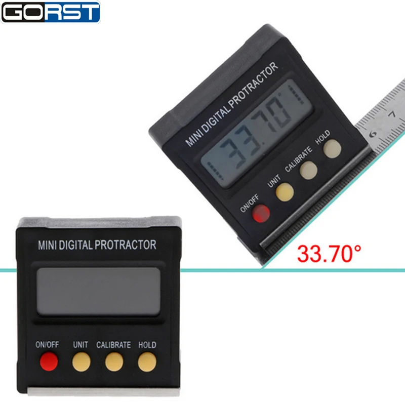 

360 Degree mini digital protractor Roll angle sensor HOT SALE FREE SHIPPING 10 PCS/ lot