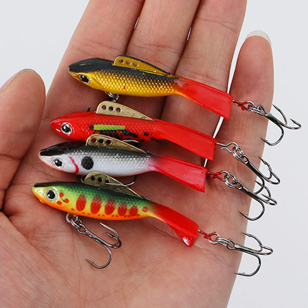 1PC Ice Fishing Lures Winter Artificial Bait Hard Lure Balancer for