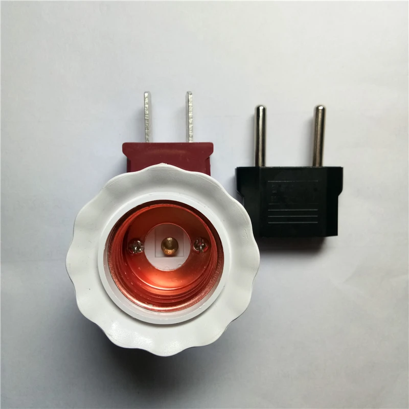 Светодиодная лампа держатель базы Американский США plug разъем ЕС Путешествия Европейский евро Outlet адаптер Мощность электрический комплект