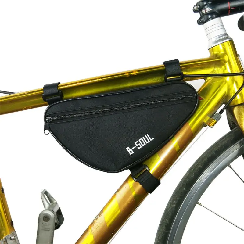 Flash Deal Triangle Bicycle Bag Front Tube Frame Bicycle Bag Waterproof Mountain Bike Road Bag Bracket Saddle Bicicleta Bicycle Accessories 2