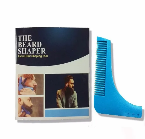 Инструмент-шаблон для формирования бороды, двухсторонний гребень для бороды, новинка, Лидер продаж, бритва для бритья и удаления волос, инструмент для мужчин