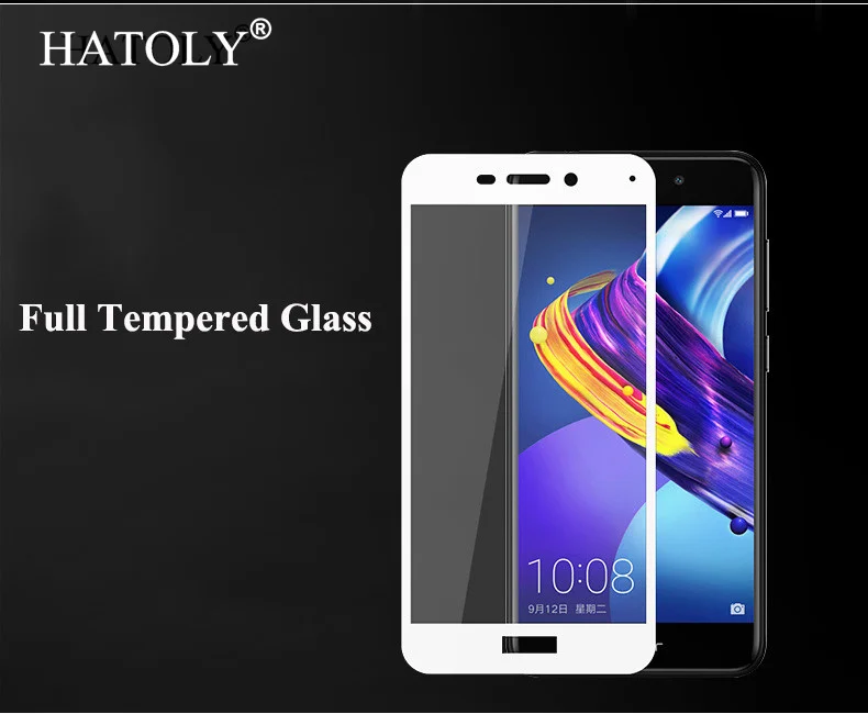 2 шт защита экрана Huawei Honor 6C Pro стекло закаленное для V9 Play Полное HATOLY|glass for huawei|glass