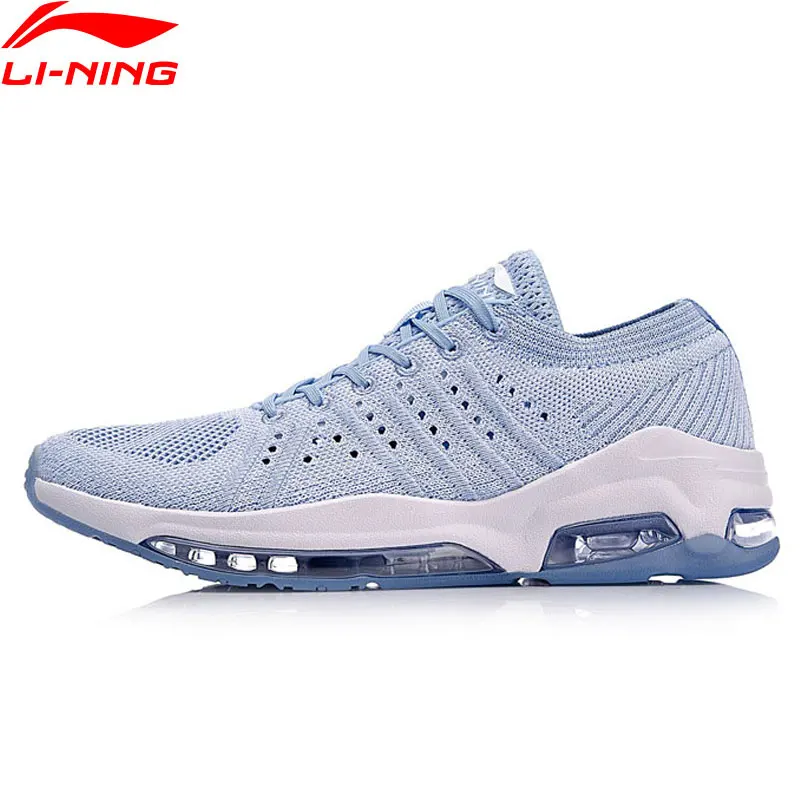 Li-Ning Women BUBBLE FACE WG Walking Shoes Mono Yarn Classic LiNing Cushion Sport Shoes Breathable Sneakers AGCN016 YXB153