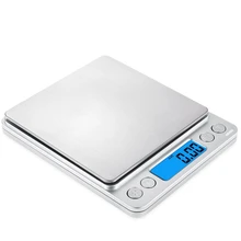 Nueva báscula Digital de cocina 3000g/0,1g báscula electrónica portátil bolsillo LCD balanza de precisión para joyería Balanza De Peso herramientas de cocina