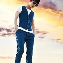 Новое поступление Бизнес метросексуал костюм Повседневное Для мужчин жилет Для мужчин Брюки для девочек комплект Slim корейской выпускников Костюмы