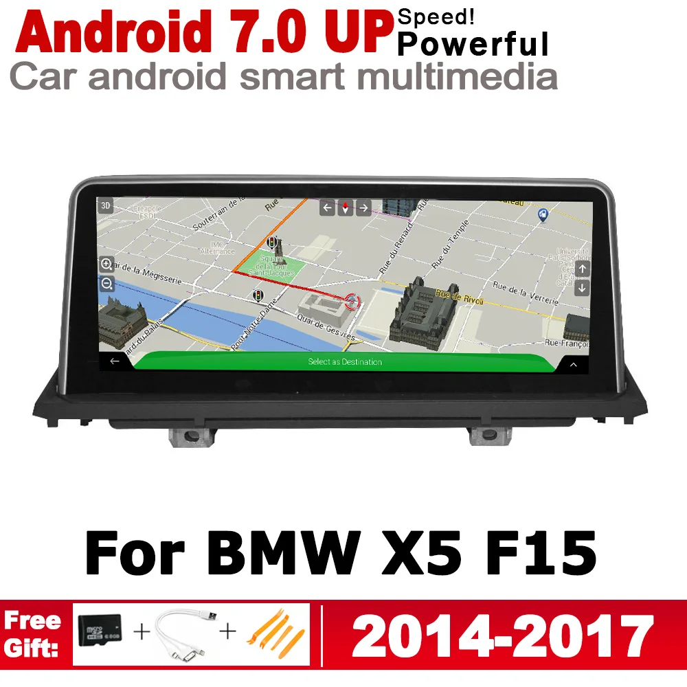 

Android 7.0 up IPS car HD Screen player for BMW X5 F15 2014~2017 NBT original Style Autoradio gps navigation WiFi Bluetooth