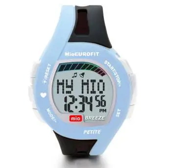 Mio Breeze multifunction running time monitor heart rate without chest belt sport wristwatch