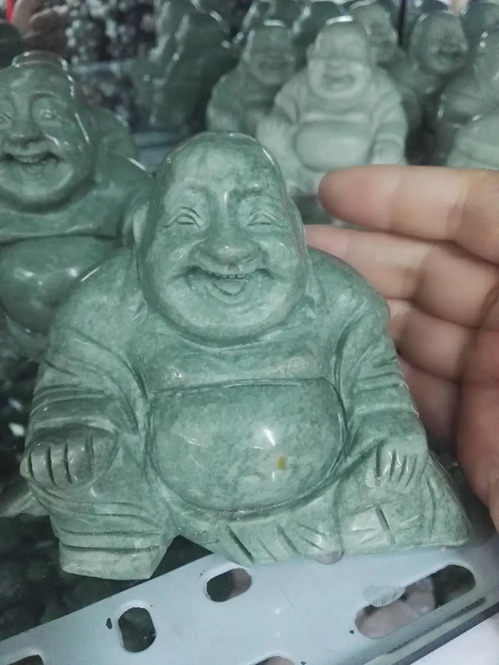 

Natural jade Buddha decoration 9 centimeters high