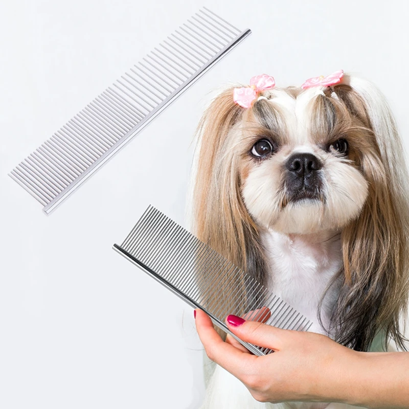 wide tooth dog grooming comb