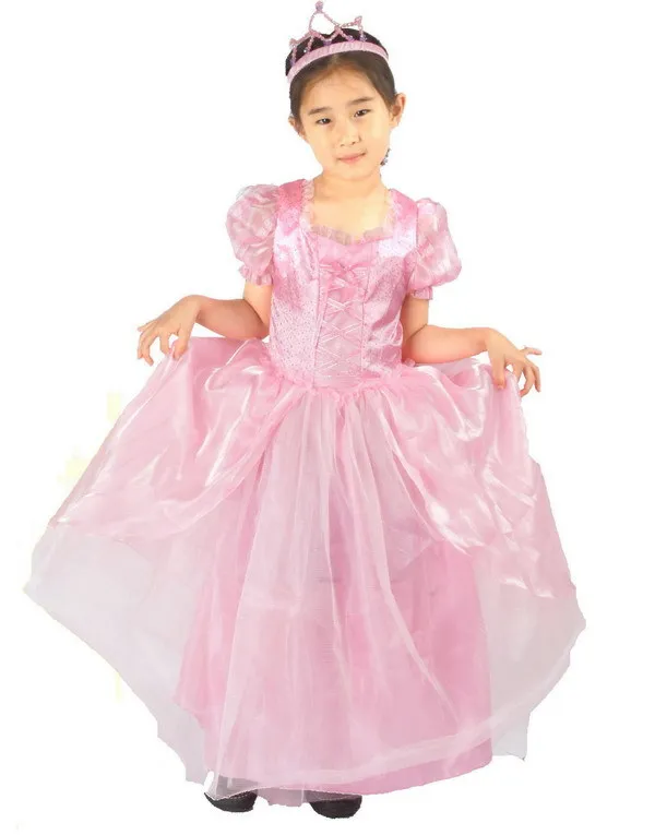 

high quality carnival cosplay Performance girls party dress Aurora sleeping beauty princess dress