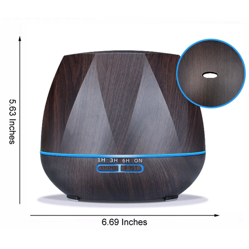 

Remote Air Humidifier Essential Oil Diffuser Aroma Diffuser Aromatherapy Home Office Air Humidifier With Eu Plug