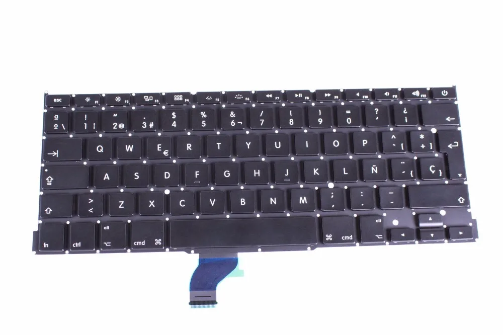 

New for MacBook Pro A1502 2013-2014 13 Tastatur Keyboard QWERTY SP Spain Spanisch