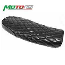 Motocykl Vintage siodełko 64cm uniwersalny cafe racer Seat dla SuzuKi GS Yamah XJ Honda MASH125 MASH20 MUTT125 czarny kolor