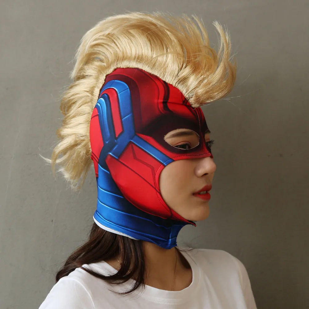Шлем капитана Марвел, маска для косплея, карнавальные маски супергероя, карнавальные Вечерние Маски, Прямая поставка