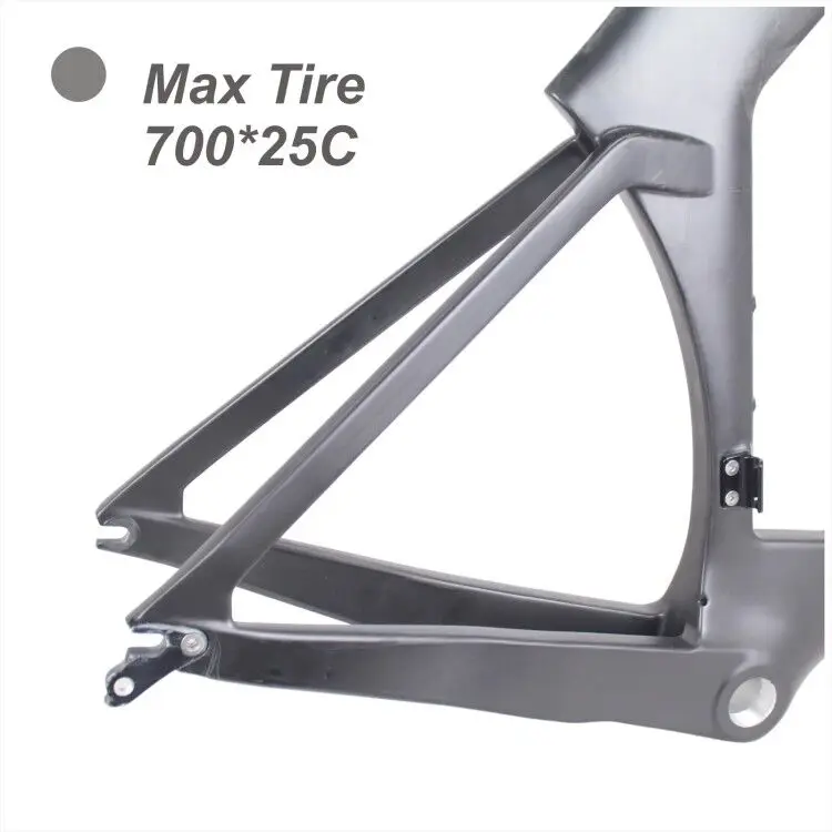 Top 2018 new AERO version Triathlon Bikes 49/52/54/56cm light Carbon time trial Frame tt095 Chinese BICICLETA Carbon TT Frame 4