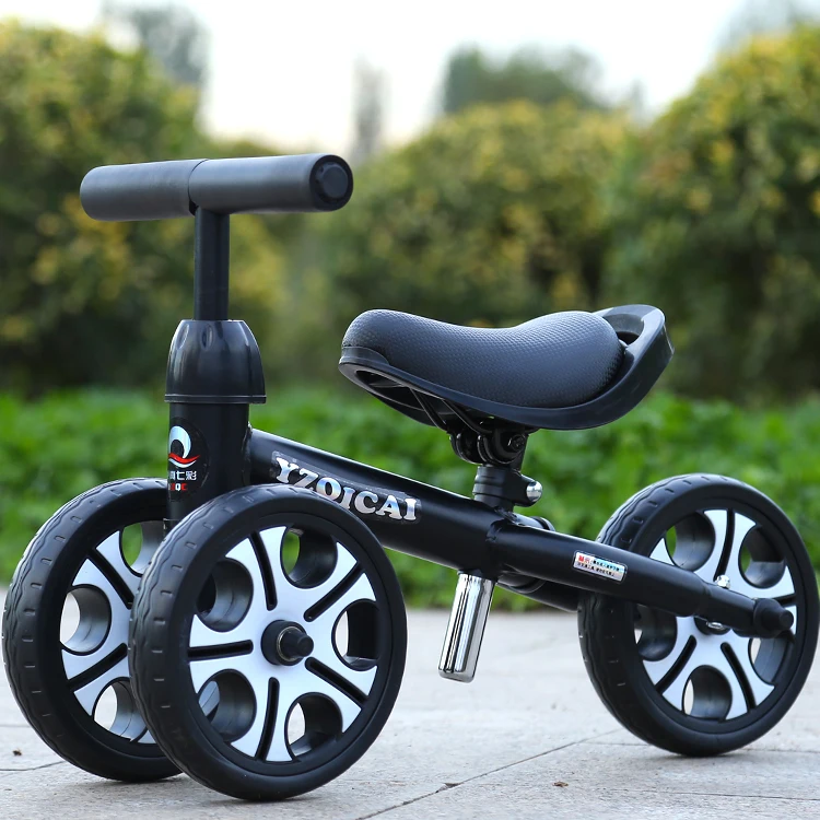 Kinderen loopfiets scooter baby learnng walker yo auto 1 2 3 jaar oude