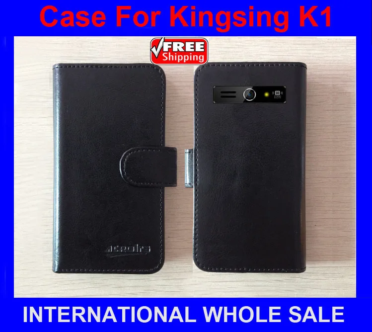 Kingsing K1 case Flip leather Imported high-grade materials 100% handmade cell phone for | Мобильные телефоны и