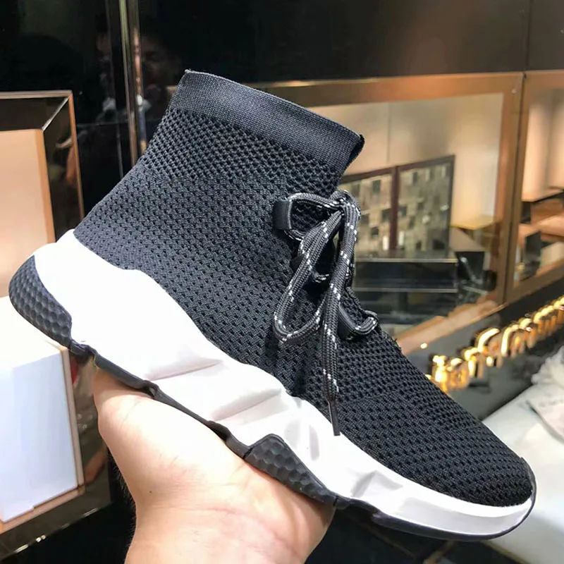 

Fly line of Knitting Casual Shoes Woman Man Brand Breathable Mesh Women Men Sport Shoes Athletic Walking Fashion Sneakers Male