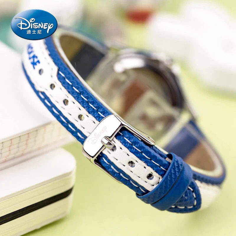 Children Sports Mickey mouse cartoon watch Boy blue black color handsome cool watches Ball skate game Disney fitness dream 14032