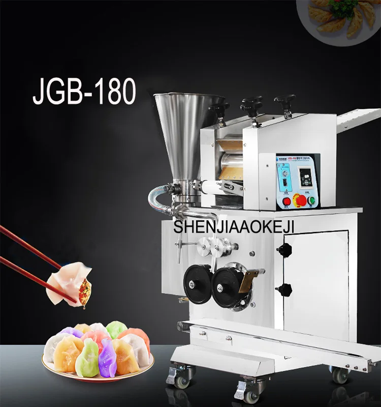 JGB-180 автоматический коммерческий крупномасштабный клецки машина имитация ручной работы машина для приготовления клецки jiaozi maker 220 В/380 В 1 шт