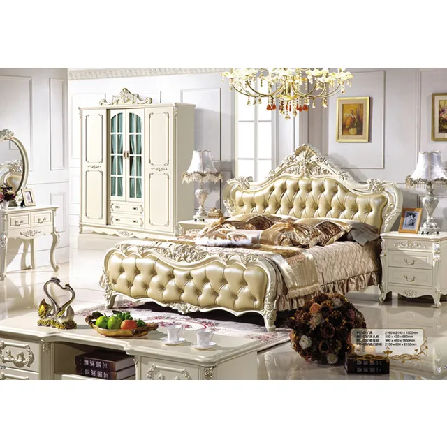 Italian Bedroom Furniture Gold Luxury Antique Design Carved Wood Bed Italian Bedroom Furniture Gold Luxury Antique Design Carved Wood Bed - Italian Bedroom Furniture Gold Luxury Antique Design Carved Wood Bed