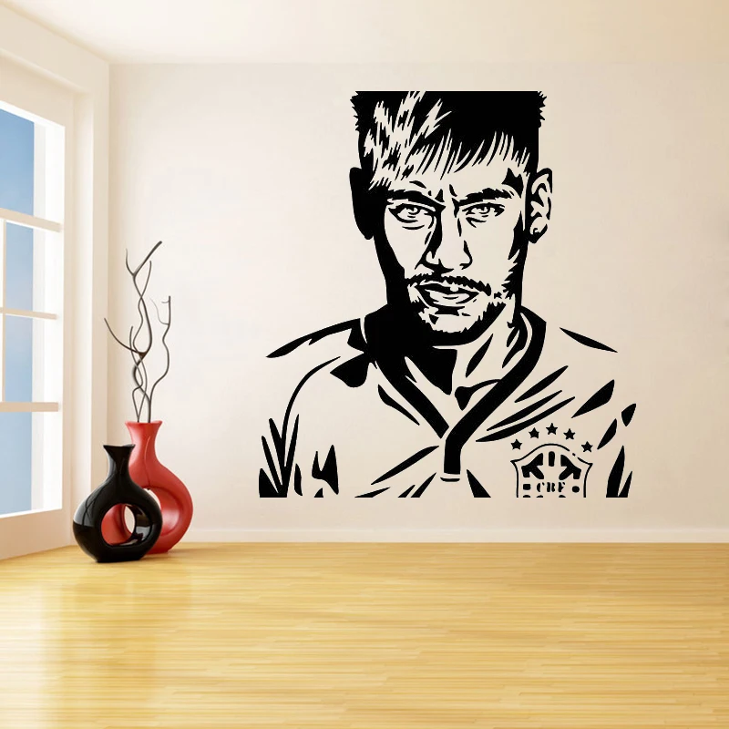 Barcelona Football Club Sport Removable Wall Stickers for Boys Bedroom