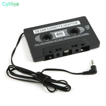 

100pcs/lot*3.5mm jack CAR Audio CASSETTE TAPE ADAPTER FOR