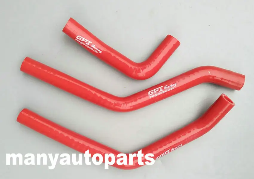 GPI Racing подходит для HONDA CR80 CR 80 1984 84 силиконовый шланг радиатора красный|radiator for