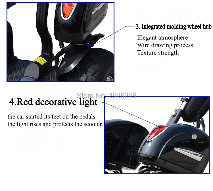 Upgrade Luxury 19 inch Off Road Electric Scooter All terrain Gyroscope Two Wheels Self Balancing Scooters Electric Chariot (18)