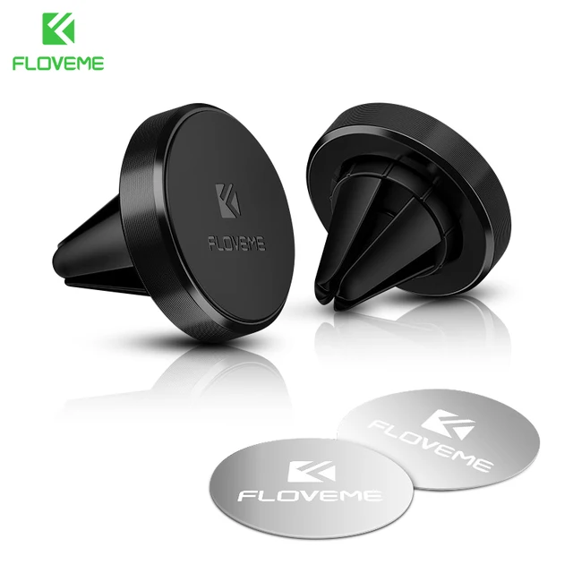 FLOVEME Magnetic Car Phone Holder Air Vent Mount Car Holder Stand For iPhone X Xs Samsung Note 9 Magnet Holder For Phone in Car
